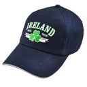 B10331 Embroidered Ireland Shamrock Baseball Cap Side View Gaelsong
