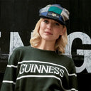 B10335 Guinness Embroidered Irish Patchwork Flat Cap for Women Lifestyle Gaelsong