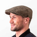 Donegal Tweed Dublin Style Flat Cap
