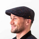 Donegal Tweed Dublin Style Flat Cap