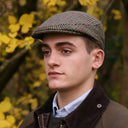 Men's Checkered Irish Wool Flat Cap
 Lifestyle Gaelsong