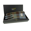 Tartan Design Harris Tweed Leather Gloves Macleod Tartan Gaelsong