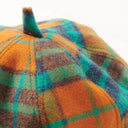 Scottish Tartan Lambswool Bonnet Orange Gaelsong
