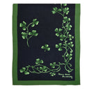 B30145 Shamrock Sprig Silk Irish Scarf Gaelsong
