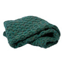 B30186 Green 100% Wool Irish Snood Scarf Studio Gaelsong