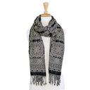 B30198 Noreen Celtic Knot Viscose Scarf Gaelsong