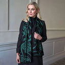 B30210 Book of Kells Gaelic Reversible Scarf Lifestyle Gaelsong
