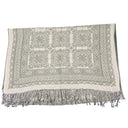 B30215 Dark Green Celtic Knot Scarf Studio Gaelsong