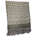 Celtic Trinity Knot Scarf - Dark Green Studio Gaelsong