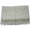 Celtic Trinity Knot Scarf - Dark Green  Gaelsong