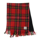 Handmade Harris Tweed Scarf - Royal Stewart Tartan Gaelsong