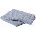 B30248 OCEAN GREY SuperSoft Merino Wool Men's Irish Loop Scarf Unfolded Gaelsong
