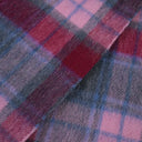 Ladies Textured Lambswool Scarf Pink Gaelsong
