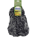 Silk & Cotton Irish Shamrock Scarf Grey Shamrock Gaelsong