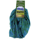 Silk & Cotton Irish Shamrock Scarf