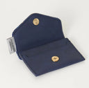 Ladies Handwoven Harris Tweed Wallet Navy Gaelsong
