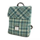 B40178 Harris Tweed Tummel Backpack Cream Green Gaelsong
