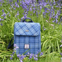 B40178 Harris Tweed Tummel Backpack Light Blue Lifestyle Gaelsong
