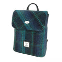 B40178 Harris Tweed Tummel Backpack Turquoise Gaelsong
