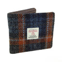 B40188 Men's Scottish Tartan Harris Tweed Wallet Rust Gaelsong

