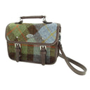 B40233 MACLEOD Colour Handwoven Harris Tweed Mini Satchel Gaelsong