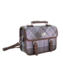 B40233 SoftPurp Handwoven Harris Tweed Mini Satchel Gaelsong