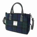 B40242 Small Harris Tweed Tote Blackwatch Gaelsong
