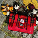 B40248 Handwoven Harris Tweed Satchel  Gaelsong
