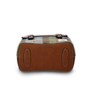 B40249 CHESTNUT BLUE Mini Harris Tweed Jura Backpack Gaelsong