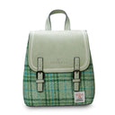 B40249 MINT CHECK Mini Harris Tweed Jura Backpack Gaelsong