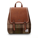 B40252 Ladies Harris Tweed Jura Backpack Chestnut Gaelsong
