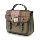B40254 Handmade Harris Tweed Satchel Bag Chestnut Gaelsong
