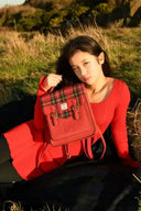 Ladies Handwoven Scottish Harris Tweed Backpack