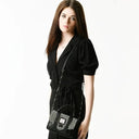 B40263 Handcrafted Harris Tweed Small Satchel Purse Gaelsong
