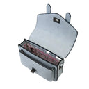 Handcrafted Harris Tweed Small Satchel Purse Blue Gaelsong