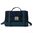 B40264 Handwoven Genuine Harris Tweed Satchel Bag Blackwatch  Gaelsong
