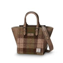 B40266 MEDIUM CHESTNUT Colour Handcrafted Harris Tweed Callie Tote Bag Gaelsong