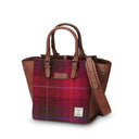 B40266 MEDIUM FUCHSIA Colour Handcrafted Harris Tweed Callie Tote Bag Gaelsong