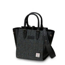 B40266 MEDIUM GREY HERRINGBONE Colour Handcrafted Harris Tweed Callie Tote Bag Gaelsong