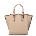 B40266 ISLANDER Colour Handcrafted Harris Tweed Callie Tote Bag Back Side View Gaelsong