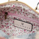 B40267 ISLANDER Colour Handwoven Harris Tweed Duffle Bag Inside view Gaelsong