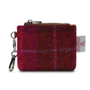 Handwoven Harris Tweed Zip Card Wallet