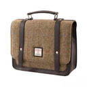 B40275 Handcrafted Mini Harris Tweed Messenger Bag Country Green Gaelsong
