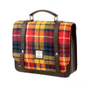 B40275 Handcrafted Mini Harris Tweed Messenger Bag Saffron  Gaelsong
