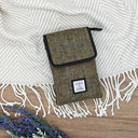 B40277 Women's Harris Tweed Mini Crossbody Bag Country Green Lifestyle Gaelsong
