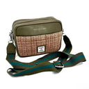 B40280 Genuine Harris Tweed Camera Bag Maple Gaelsong
