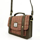 B40285 Small Handwoven Messenger Bag for Women Maple With Strap Gaelsong

