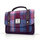 B40285 Small Handwoven Messenger Bag for Women Pastel Pink Gaelsong
