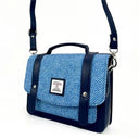 B40285 Small Handwoven Messenger Bag for Women Sky Blue Gaelsong
