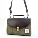 B40286 Handmade Genuine Harris Tweed Mini Bag Country Green Gaelsong
